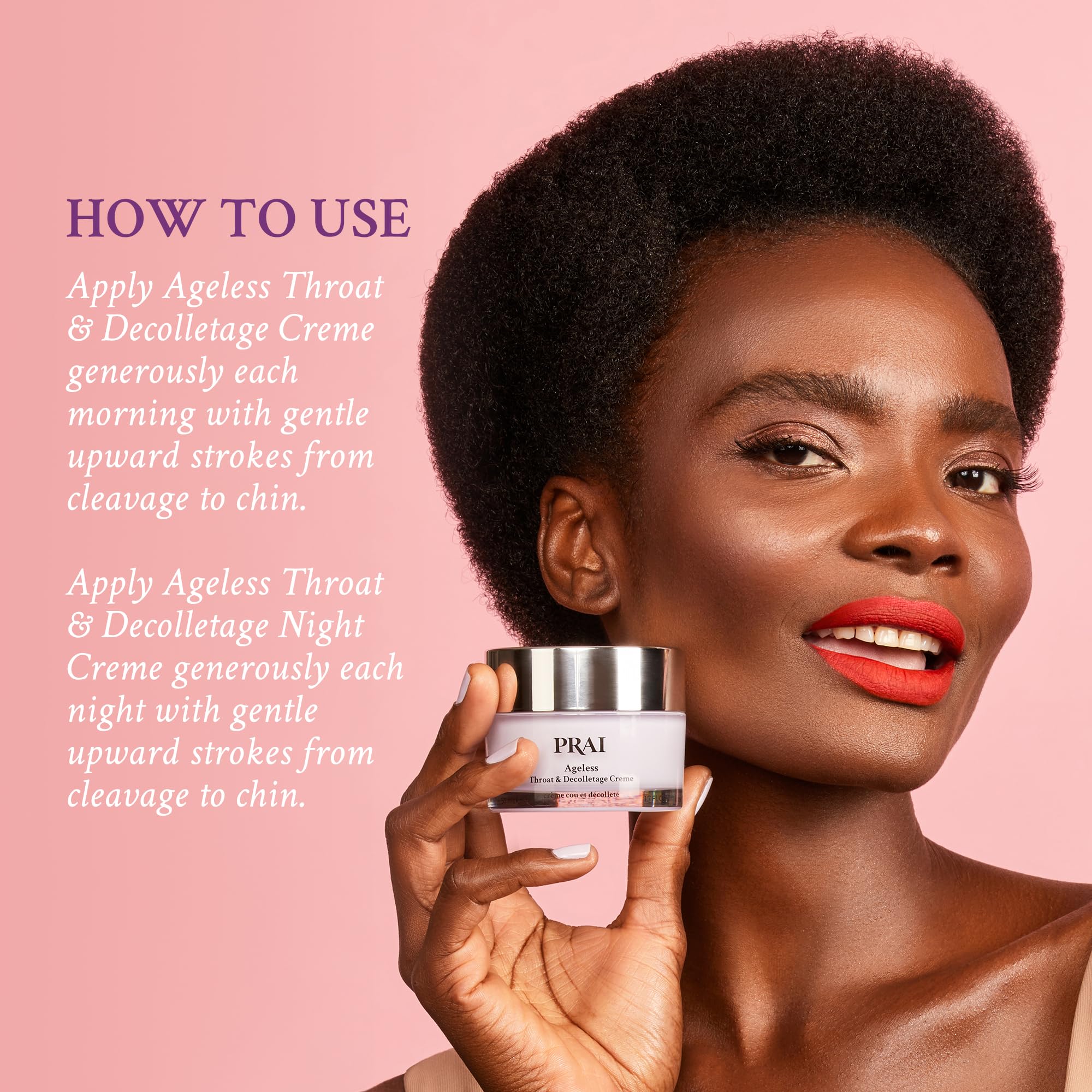 Amazon.com: PRAI Beauty Ageless Day and Night Neck Creme Set | 1